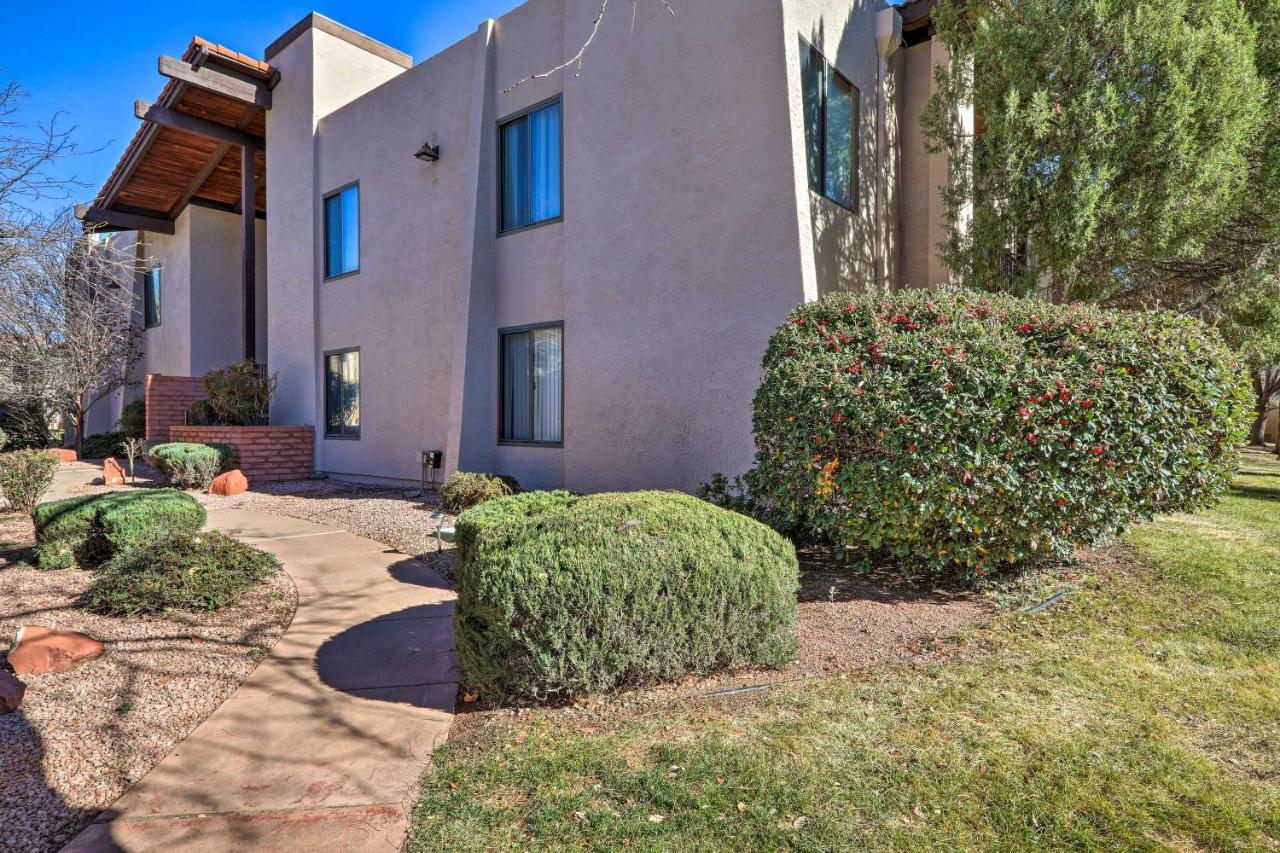 Sedona Condo Mtn Views, Balcony And Hot Tub Access Exterior photo