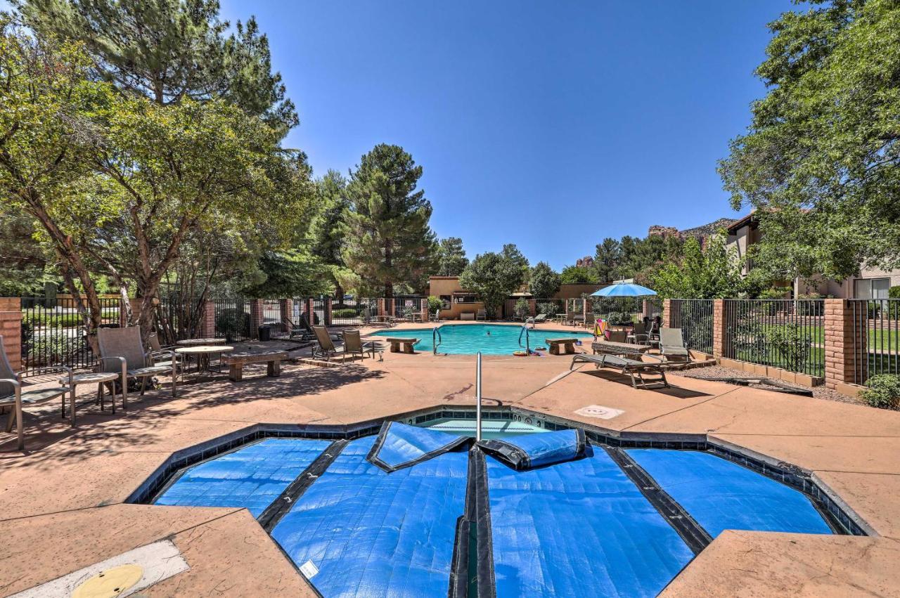 Sedona Condo Mtn Views, Balcony And Hot Tub Access Exterior photo